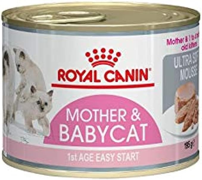 Feline Health Nutrition Mother & Babycat Mousse (WET FOOD - Cans) 12 x 195g