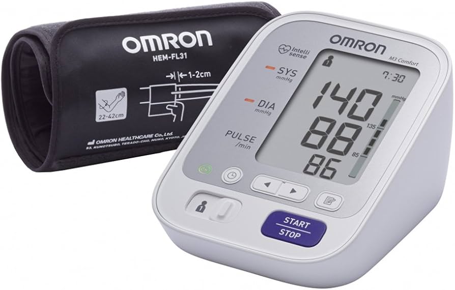 Omron M3 Upper Arm Blood Pressure Monitor Device 1 PC