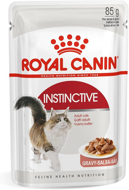 Feline Health Nutrition Instinctive Adult Cats Gravy (WET FOOD - Pouches) 12 x 85g