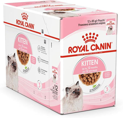 Feline Health Nutrition Kitten Gravy (WET FOOD - Pouches) 12 x 85g