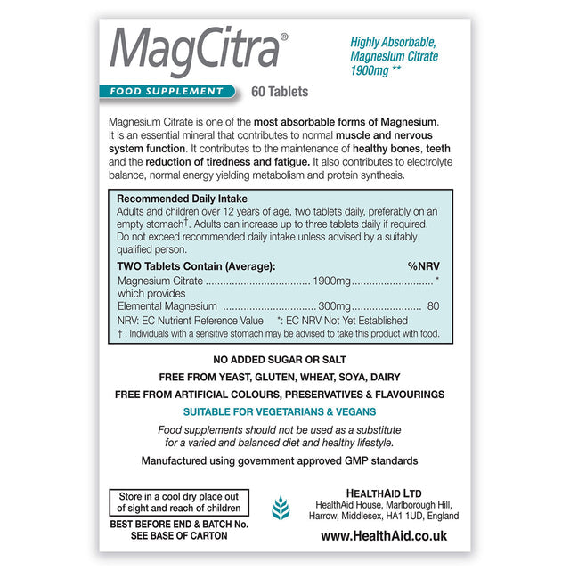 Magcitra® Tablets