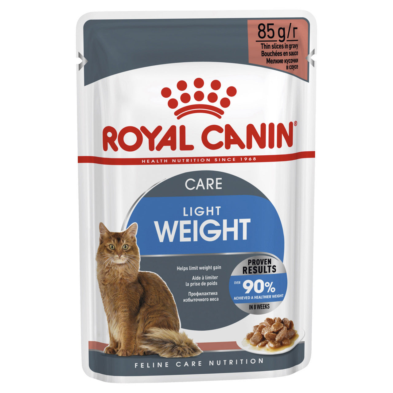 Feline Care Nutrition Light Weight Care (WET FOOD - Pouches) 12 x 85g