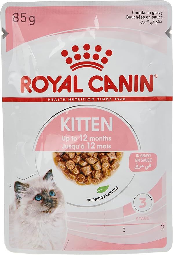 Feline Health Nutrition Kitten Gravy (WET FOOD - Pouches) 12 x 85g