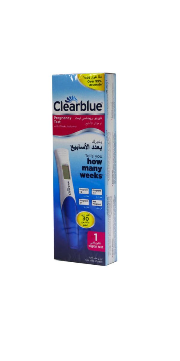 Clearblue Digital Pregnancy Weeks Indicator Test Kit 1 KT