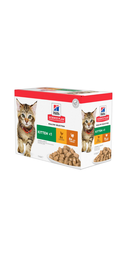 Kitten Multipack Wet Food with Chicken & Turkey