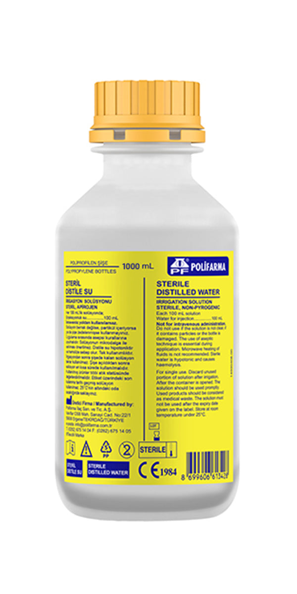 PP Sterile Distilled Water – 1000ML