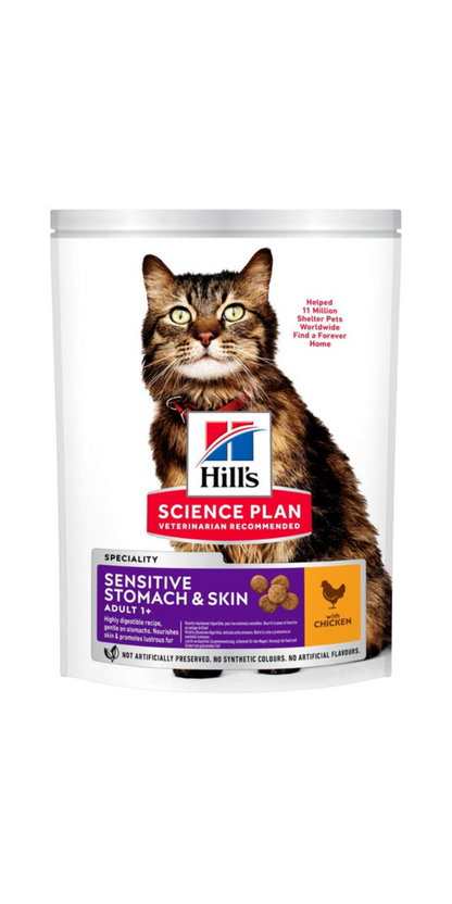 Sensitive Stomach & Skin Adult Cat Food