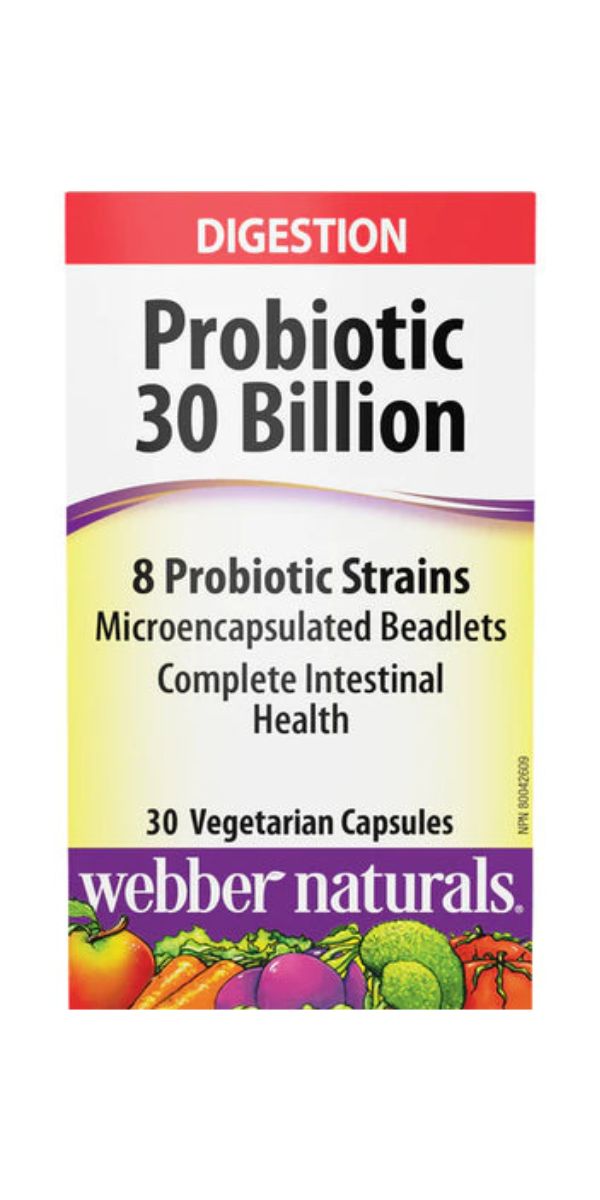 Webber Natural'S Probiotic 30 Billion Capsule 30 CAP